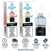 Crystal Prime Aura Bar 10k Prefilled Pod